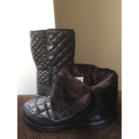 north face snow boots thermoball